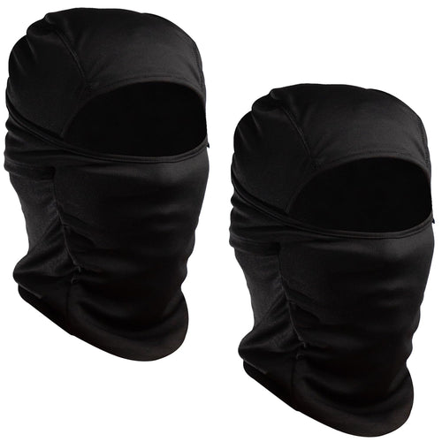 Boldfit face mask for Bikers Full face mask for Bikers Helmet Head Cover Balaclava for Men Bike Riding & Biker Head Cover for Helmet for Men Balaclava for Adult Black Masks for Bike Riding - Black