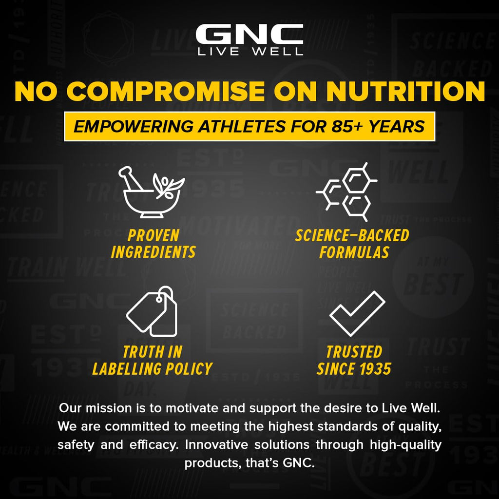 GNC Pro Performance 100% Whey Protein | 2 lbs | Muscle Growth | Muscle Recovery | DigeZyme® For Easy Digestion | Informed Choice Certified | 24g Protein | 5.5g BCAA | Chocolate Fudge | 907 gm