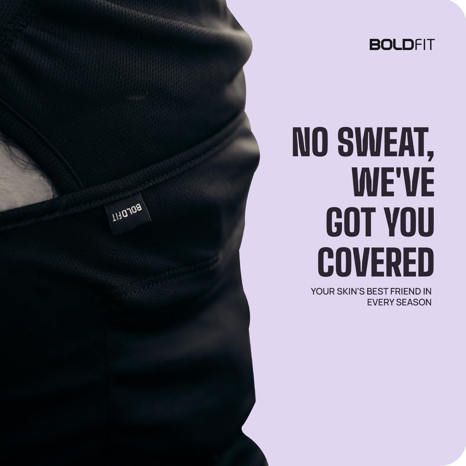 Boldfit face mask for Bikers Full face mask for Bikers Helmet Head Cover Balaclava for Men Bike Riding & Biker Head Cover for Helmet for Men Balaclava for Adult Black Masks for Bike Riding - Black