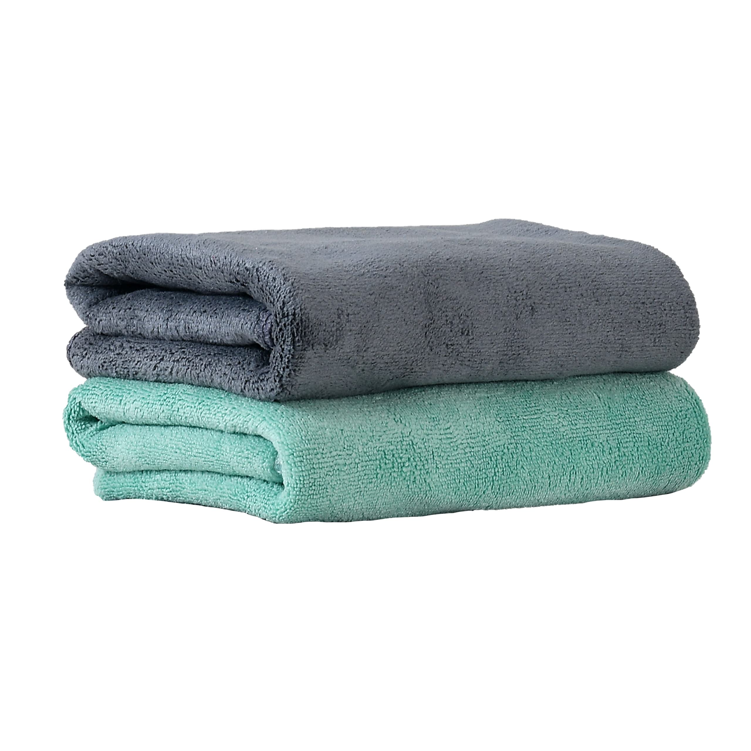 Yellow Weaves Super Soft Microfiber Hand Towels, Gym & Workout Towels 400 GSM, Multicolour 8, Set of 4