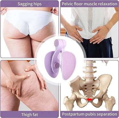 Pelvic floor muscle exerciser for sagging hips, thigh fat, and postpartum support, IndianChic