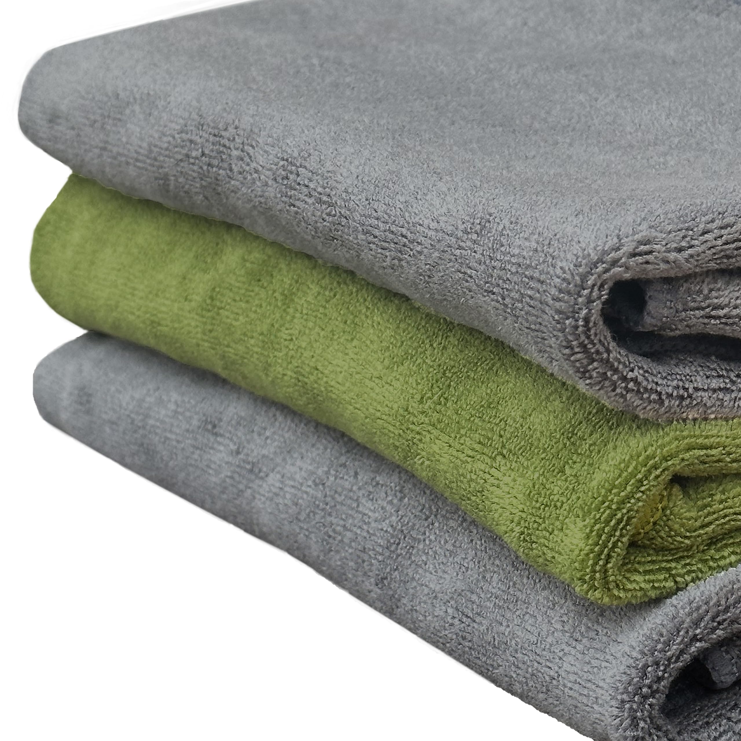 Yellow Weaves Super Soft Microfiber Hand Towels, Gym & Workout Towels 400 GSM, Multicolour 8, Set of 4