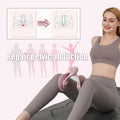 Woman using pelvic floor exerciser, fitness equipment for pelvic abduction, IndianChic health product